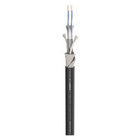 Microphone Cable SC-MICRO DUO ARAMID; 2 x 0,14 mm²; S-PVC; black