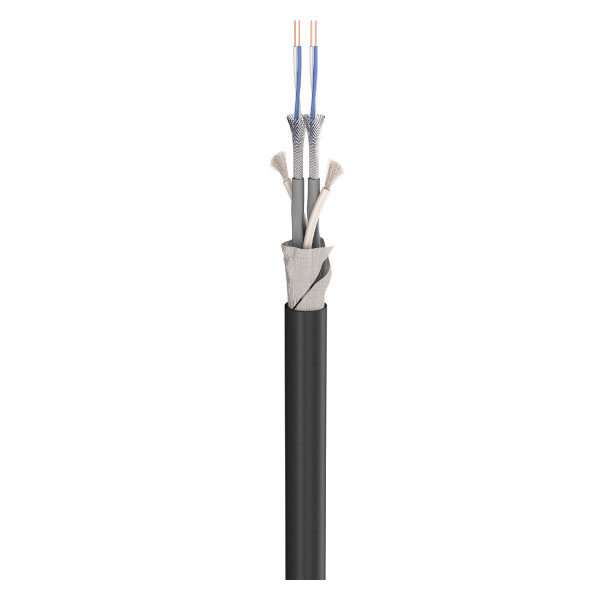 Microphone Cable SC-MICRO DUO ARAMID; 2 x 0,14 mm²; S-PVC Ø 8,50 mm; black