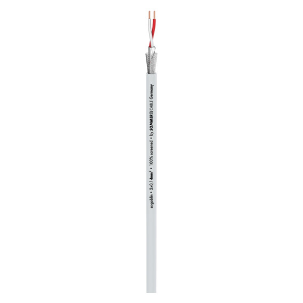 Patch & Microphone Cable SC-Goblin; 2 x 0,14 mm²; PVC Ø 4,60 mm; grey