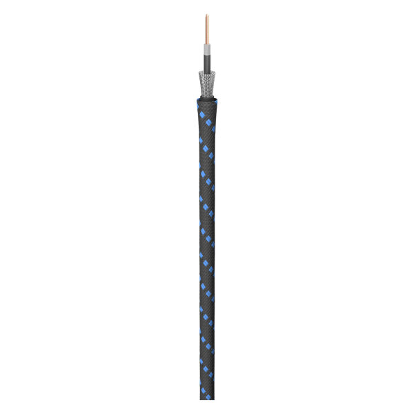 Instrument Cable SC-Classique; 1 x 0,50 mm²; PVC + fabric Ø 6,50 mm; black