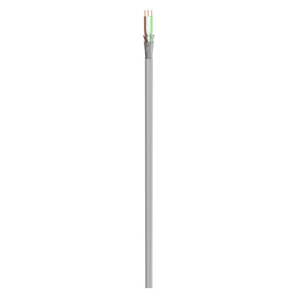 control lead SC-Control Flex; 3 x0.50 mm²; PVC, flame-retardant, Ø 5,80 mm; grey; Eca