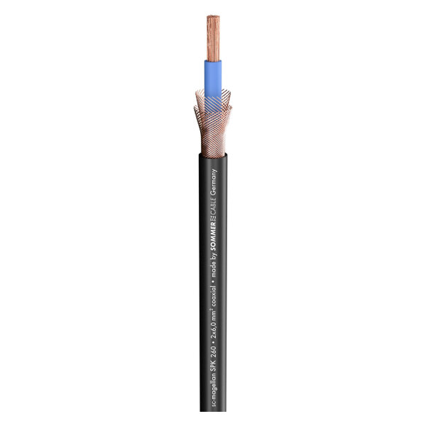 Speaker Cable SC-Magellan SPK; 2 x 6,00 mm²; FRNC Ø 11,20 mm; black