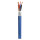 Speaker Cable HighEnd, screened SC-Quadra Blue; 4 x 4,00 mm²; PVC Ø 15,50 mm; blue
