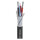 SC-Kolorith MINI; audio: 1 x 2 x 0,25 mm²; power: 2 x 1,00 mm²; PVC Ø 6,50 mm; black