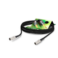 DMX SC-Semicolon 4 AES/EBU; 4 x 0,14 mm²; Soft-PUR-FRNC Ø 5,20 mm; black