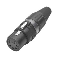 DMX SC-Semicolon 4 AES/EBU; 4 x 0,14 mm²; Soft-PUR-FRNC Ø 5,20 mm; black