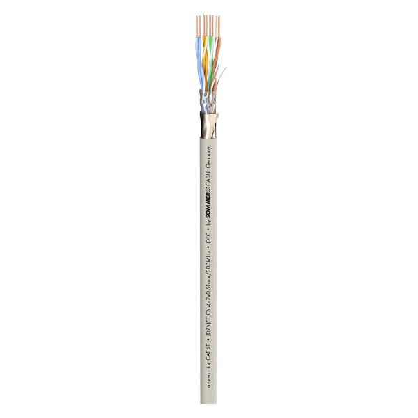 Cat.5e SC-Mercator CAT.5e; PVC; grey, Ø 5,80 mm