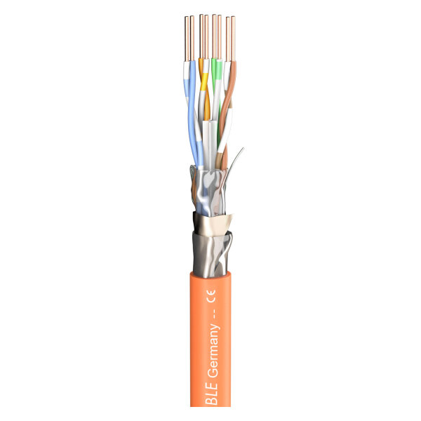 Cat.6a SC-Mercator CAT.6a CPR-Version; FRNC; orange, Ø 7,10 mm; Eca