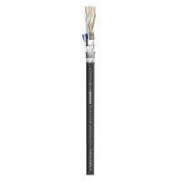 Cat.5e SC-Mercator CAT.5e PUR; PUR-FRNC; black, Ø...