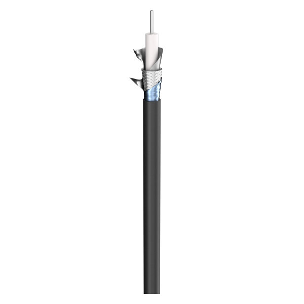 video cable SC-Vector PLUS 1.3/5.7 4K; 1 x 1,30; PVC Ø 8,10 mm; black; Eca