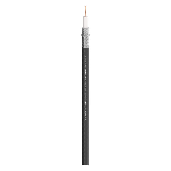 video cable SC-Vector Plus DZ; 1 x 1,20; PUR Ø 7,10 mm; black