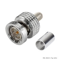 Videokabel SC-Vector Plus 7 DZ; 1 x 1,20; PMB Ø 28,50 mm; 75 O; grün