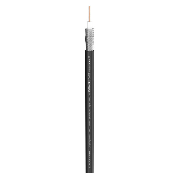 video cable SC-Vector Plus RCB 1.6L/7.3; 1 x 1,40; PVC Ø 10,30 mm; black