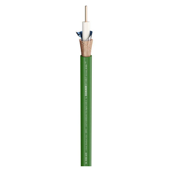 video cable SC-Vector Plus RCB 1.6L/7.0; 1 x 1,60; PVC Ø 10,20 mm; green