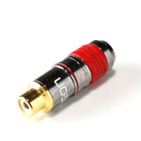 HICON Cinch (RCA), 2-pol , Metall-,...