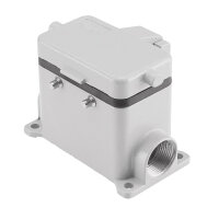 ILME  Rechteck-MP 10, Metall-, Aufbaugehäuse hoch, 4...
