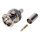 HICON BNC Crimp-Kabelstecker, gerade, nickelfarben