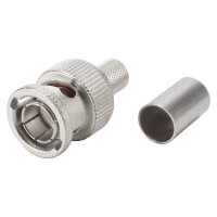 Telegärtner BNC HD-SDI Crimp-Kabelstecker, gerade,...