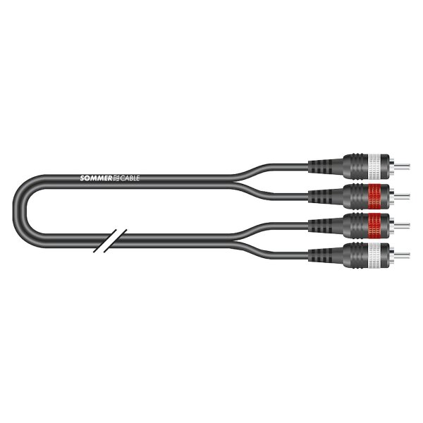 RCA-Cinchkabel RCA, 2  x  | RCA-Cinch / RCA-Cinch | 3,00 m