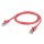 Cat.5e LAN, 8  x  0,14 mm² | RJ45 / RJ45 | 1,00m | rot