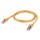 Cat.5e LAN, 8  x  0,14 mm² | RJ45 / RJ45 | 5,00m | orange