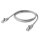 Cat.5e LAN, 8  x  0,14 mm² | RJ45 / RJ45 | 10,00m | grau