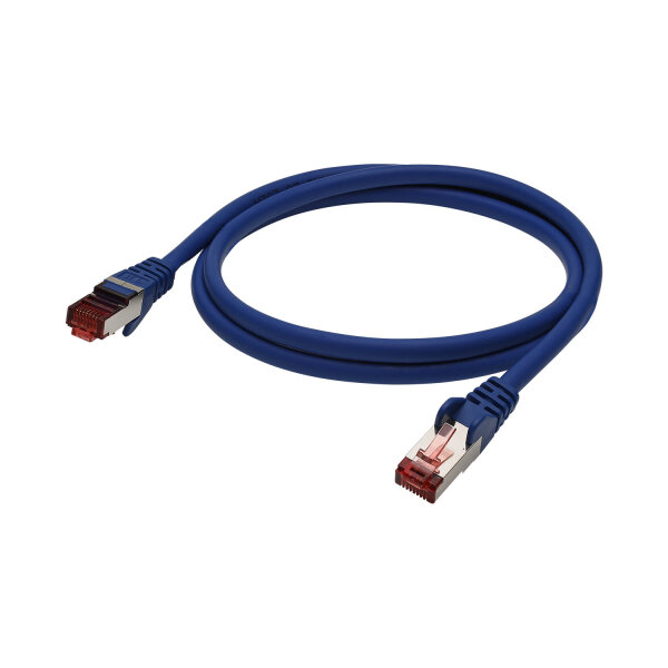 Cat.6a | RJ45 / RJ45 | 7,50m | blau