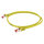 Cat.6a patch cable 2xRJ45 10Gbit/s PiMF