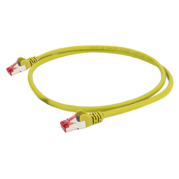 Cat.6a patch cable 2xRJ45 10Gbit/s PiMF