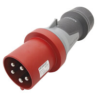 Mennekes CEE, 5-pol , plastic-, screw-type-male...