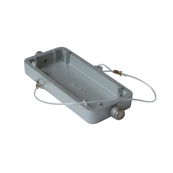 ILME  Rectangular MP 06, Protection cap with fastening rope, 2 bolts, grey