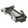 ILME  rectangular MP 10, Protection cap with gasket, 2 clamps, grey