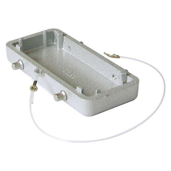 ILME  rectangle MP 24, Protection cap with fastening rope, 4 bolts, grey