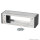 ILME  rectangle MP 24, metal-, Add-on housing, flat, 2 clamps, grey