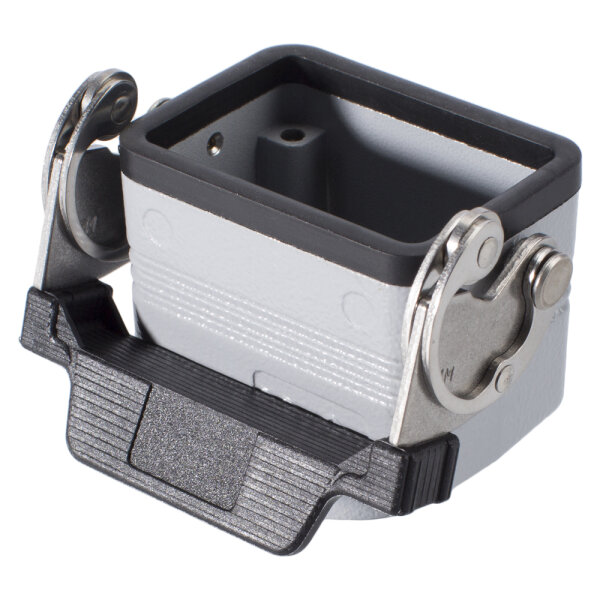 ILME  Rectangular MP 06, metal-, Sleeve housing, 1 clamp, grey