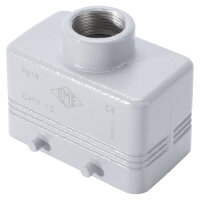ILME  rectangular MP 10, metal-, Sleeve housing, 4 bolts,...