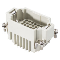 ILME  rectangular MP 10, metal-, Sleeve housing, 4 bolts, grey