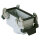 ILME  rectangular MP 10, metal-, Sleeve housing, 2 clamps, grey