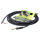Instrument cable SC-Classique, 1 x 0,50 mm² | jack / jack 90°, HICON