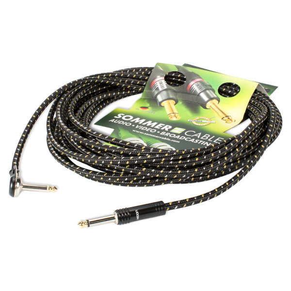 Instrument cable SC-Classique, 1 x 0,50 mm² | jack / jack 90°, HICON