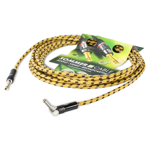 Instrument cable SC-Classique, 1 x 0,50 mm² | jack / jack 90°, HICON