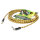 Instrument cable SC-Classique, 1 x 0,50 mm² | jack / jack 90°, HICON