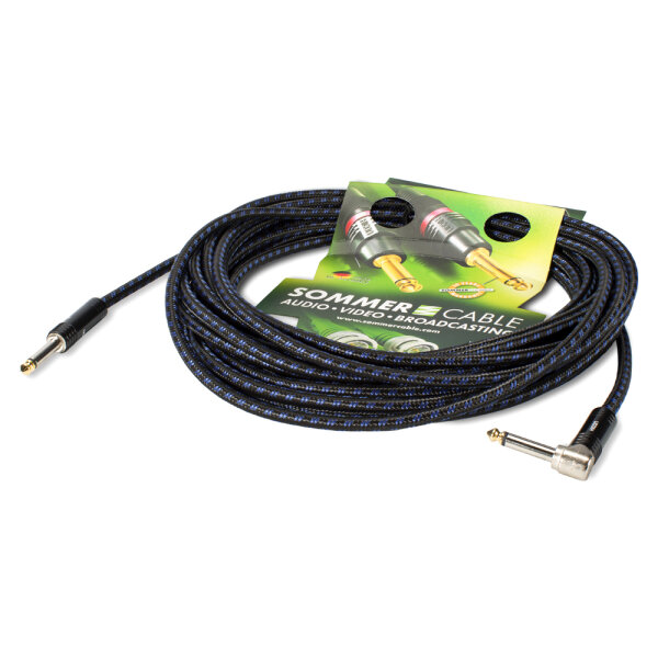 Instrument cable SC-Classique, 1 x 0,50 mm² | jack / jack 90°, HICON