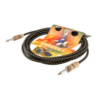Instrument cable SC-CLASSIQUE, HICON WOODPLUG, 1 x 0,50...