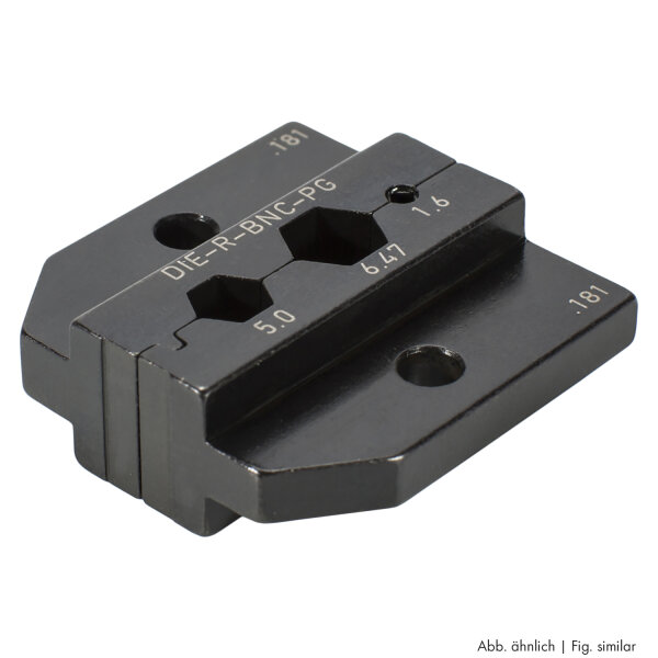 NEUTRIK® Crimp die for NEUTRIK® BNC for NBNC75BIJ9/NBNC75BJJ9, suitable crimping pliers: WCZ1200, WCZ1201