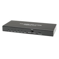 4K 18G HDMI Splitter, IN: 1 x HDMI | OUT: 4 x HDMI, W x H...