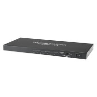 4K 18G HDMI Splitter, IN: 1 x HDMI | OUT: 8 x HDMI, W x H...