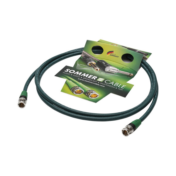 3g video patch cable SC-Vector PLUS 1.2/4.8 DZ, 1 x 0,88 mm² | BNC / BNC, NEUTRIK®