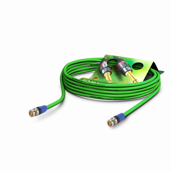 3g video patch cable SC-Vector PLUS 1.2/4.8 DZ, 1 x 0,88 mm² | BNC / BNC, NEUTRIK®