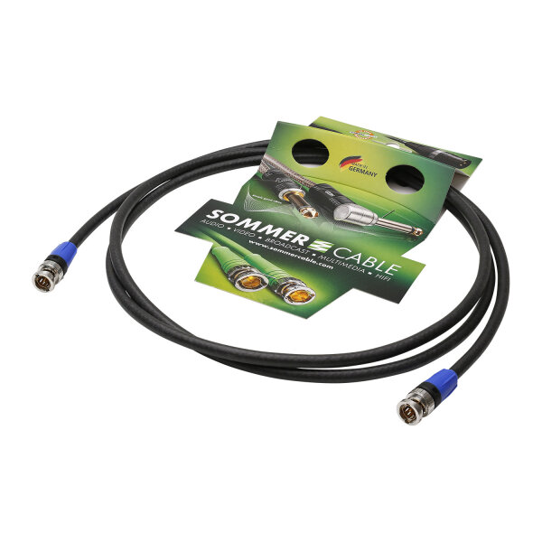 3g video patch cable SC-Vector PLUS 1.2/4.8 DZ, 1 x 0,88 mm² | BNC / BNC, NEUTRIK®